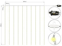 ; LED-Solar-Lichterketten (warmweiß), LED-Lichterketten für innen und außen LED-Solar-Lichterketten (warmweiß), LED-Lichterketten für innen und außen LED-Solar-Lichterketten (warmweiß), LED-Lichterketten für innen und außen 