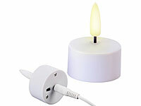 ; Akku-LED-Teelicht-Sets mit Ladestation Akku-LED-Teelicht-Sets mit Ladestation Akku-LED-Teelicht-Sets mit Ladestation 