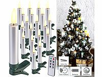 ; Kabellose, dimmbare LED-Weihnachtsbaumkerzen mit Fernbedienung und Timer Kabellose, dimmbare LED-Weihnachtsbaumkerzen mit Fernbedienung und Timer Kabellose, dimmbare LED-Weihnachtsbaumkerzen mit Fernbedienung und Timer 