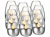 ; Akku-LED-Teelicht-Sets mit Ladestation Akku-LED-Teelicht-Sets mit Ladestation Akku-LED-Teelicht-Sets mit Ladestation 