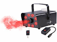 Lunartec Fog-Machine, Rauchmaschine mit LED-Lichteffekt