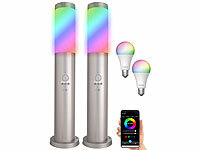 Lunartec Gartenlampe 230V, Gartenlampen mit Bewegungsmelder