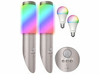 ; Up/Down-Lampen, LED-Solar-Außenlampen mit PIR-Sensoren (neutralweiß) Up/Down-Lampen, LED-Solar-Außenlampen mit PIR-Sensoren (neutralweiß) Up/Down-Lampen, LED-Solar-Außenlampen mit PIR-Sensoren (neutralweiß) 