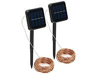 ; LED-Solar-Lichterketten (warmweiß) LED-Solar-Lichterketten (warmweiß) 