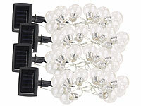 ; LED-Solar-Lichterketten (warmweiß) LED-Solar-Lichterketten (warmweiß) LED-Solar-Lichterketten (warmweiß) 