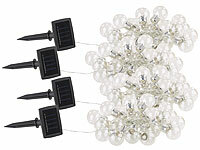 ; LED-Solar-Lichterketten (warmweiß) LED-Solar-Lichterketten (warmweiß) LED-Solar-Lichterketten (warmweiß) 