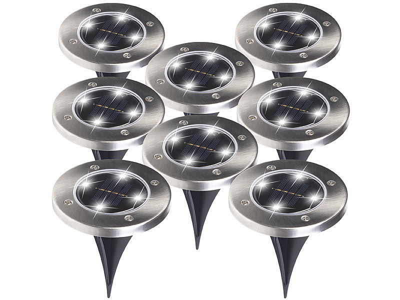 ; LED-Solar-Wegeleuchten LED-Solar-Wegeleuchten 