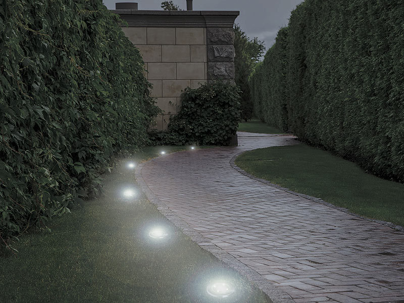 ; LED-Solar-Wegeleuchten LED-Solar-Wegeleuchten 