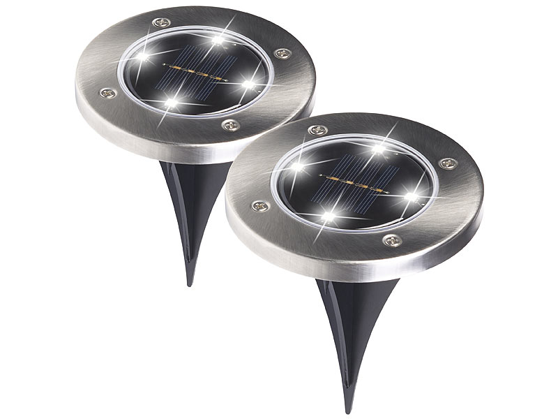 ; LED-Solar-Wegeleuchten LED-Solar-Wegeleuchten 