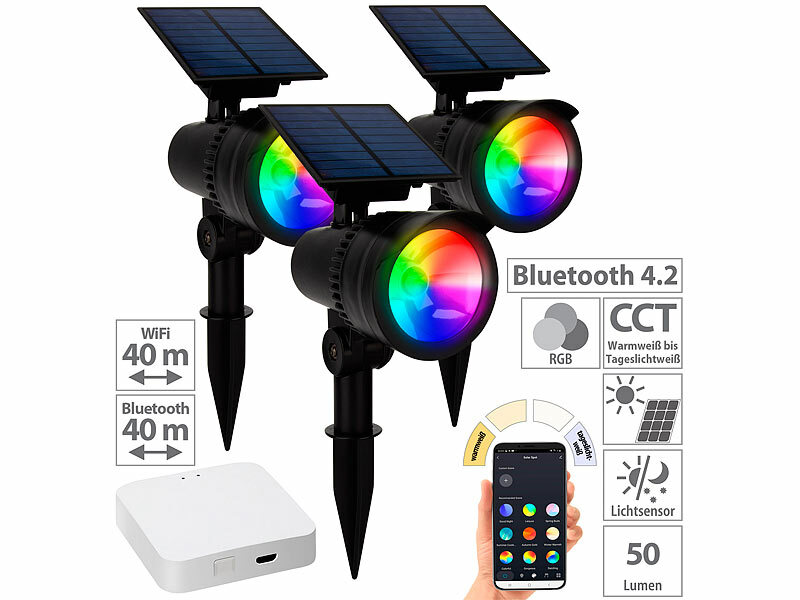 ; LED-Solar-Wegeleuchten 