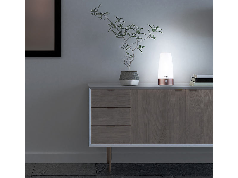 ; LED-Batterieleuchten mit Bewegungsmelder 