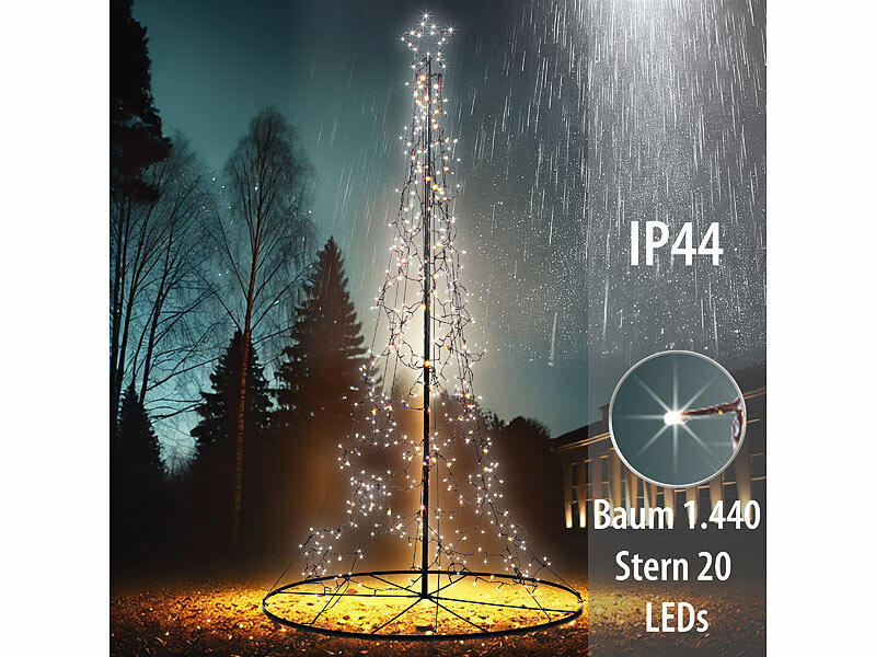 ; LED-Lichterketten für innen und außen 