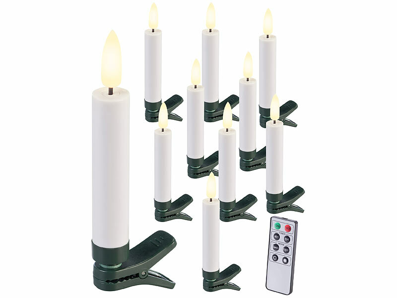 ; Kabellose, dimmbare LED-Weihnachtsbaumkerzen mit Fernbedienung und Timer Kabellose, dimmbare LED-Weihnachtsbaumkerzen mit Fernbedienung und Timer Kabellose, dimmbare LED-Weihnachtsbaumkerzen mit Fernbedienung und Timer 