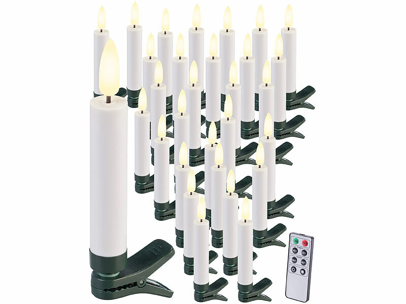 ; Kabellose, dimmbare LED-Weihnachtsbaumkerzen mit Fernbedienung und Timer Kabellose, dimmbare LED-Weihnachtsbaumkerzen mit Fernbedienung und Timer Kabellose, dimmbare LED-Weihnachtsbaumkerzen mit Fernbedienung und Timer 