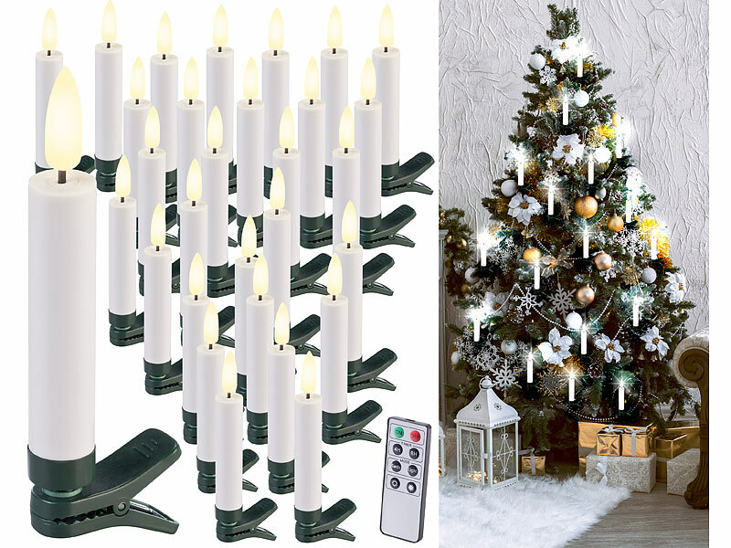; Kabellose, dimmbare LED-Weihnachtsbaumkerzen mit Fernbedienung und Timer Kabellose, dimmbare LED-Weihnachtsbaumkerzen mit Fernbedienung und Timer Kabellose, dimmbare LED-Weihnachtsbaumkerzen mit Fernbedienung und Timer 