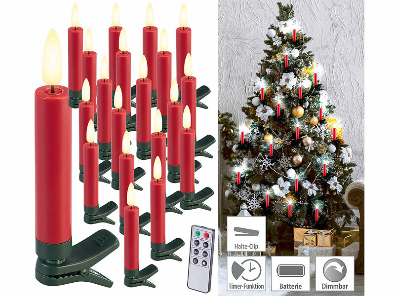 ; Kabellose, dimmbare LED-Weihnachtsbaumkerzen mit Fernbedienung und Timer Kabellose, dimmbare LED-Weihnachtsbaumkerzen mit Fernbedienung und Timer Kabellose, dimmbare LED-Weihnachtsbaumkerzen mit Fernbedienung und Timer 