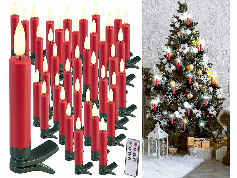 ; Kabellose, dimmbare LED-Weihnachtsbaumkerzen mit Fernbedienung und Timer Kabellose, dimmbare LED-Weihnachtsbaumkerzen mit Fernbedienung und Timer Kabellose, dimmbare LED-Weihnachtsbaumkerzen mit Fernbedienung und Timer 