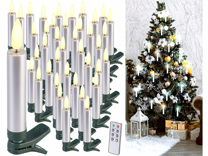 ; Kabellose, dimmbare LED-Weihnachtsbaumkerzen mit Fernbedienung und Timer Kabellose, dimmbare LED-Weihnachtsbaumkerzen mit Fernbedienung und Timer Kabellose, dimmbare LED-Weihnachtsbaumkerzen mit Fernbedienung und Timer 