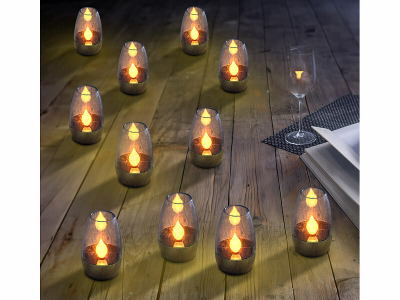 ; Akku-LED-Teelicht-Sets mit Ladestation Akku-LED-Teelicht-Sets mit Ladestation Akku-LED-Teelicht-Sets mit Ladestation 