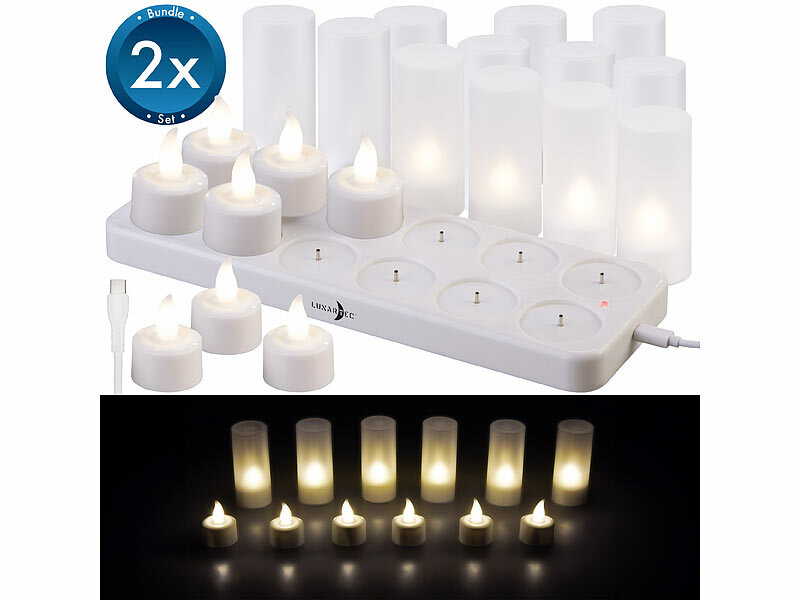 ; LED-Teelichter LED-Teelichter LED-Teelichter 