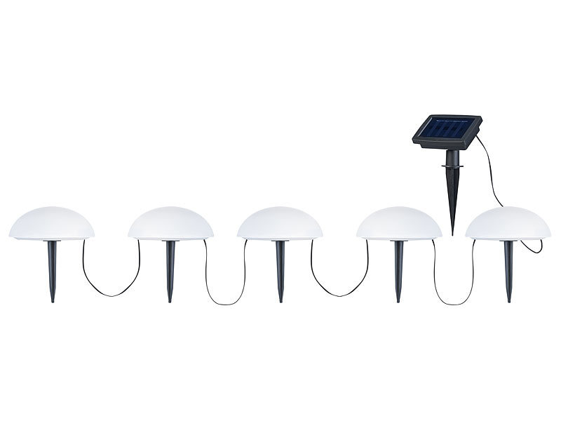; LED-Solar-Wegeleuchten 