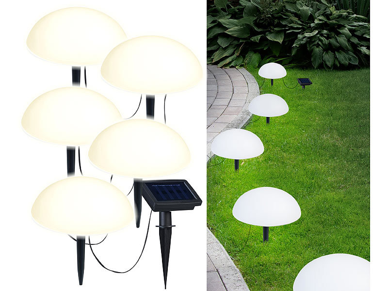 ; LED-Solar-Wegeleuchten 