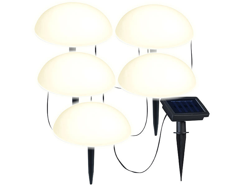 ; LED-Solar-Wegeleuchten 