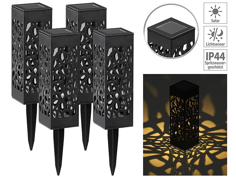 ; LED-Solar-Wegeleuchten 