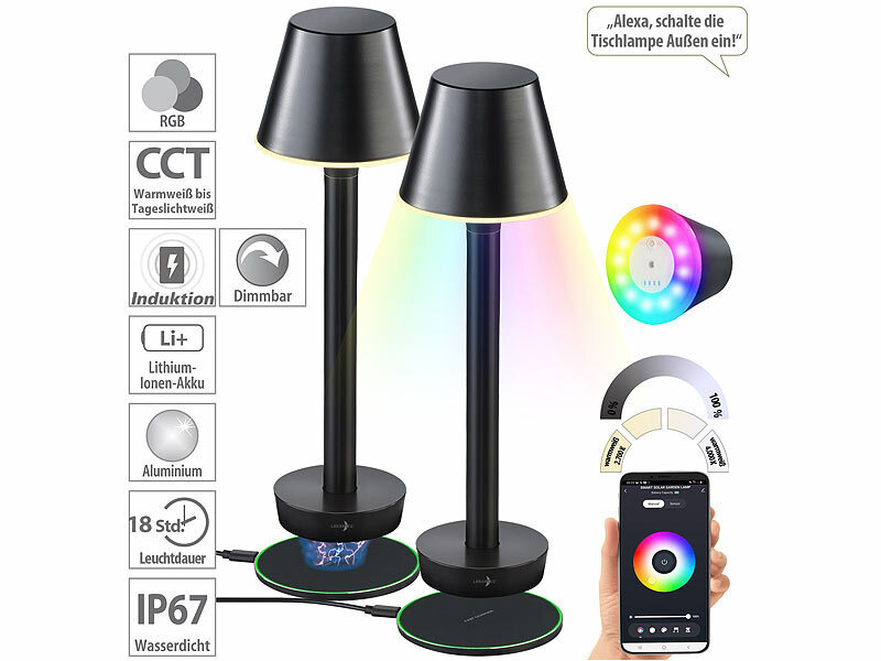 ; CCT-LED-Akku-Wandlampen mit Magnetfuss, dimmbar, rund CCT-LED-Akku-Wandlampen mit Magnetfuss, dimmbar, rund CCT-LED-Akku-Wandlampen mit Magnetfuss, dimmbar, rund 