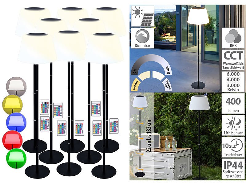 ; LED-Solar-Wegeleuchten LED-Solar-Wegeleuchten LED-Solar-Wegeleuchten 