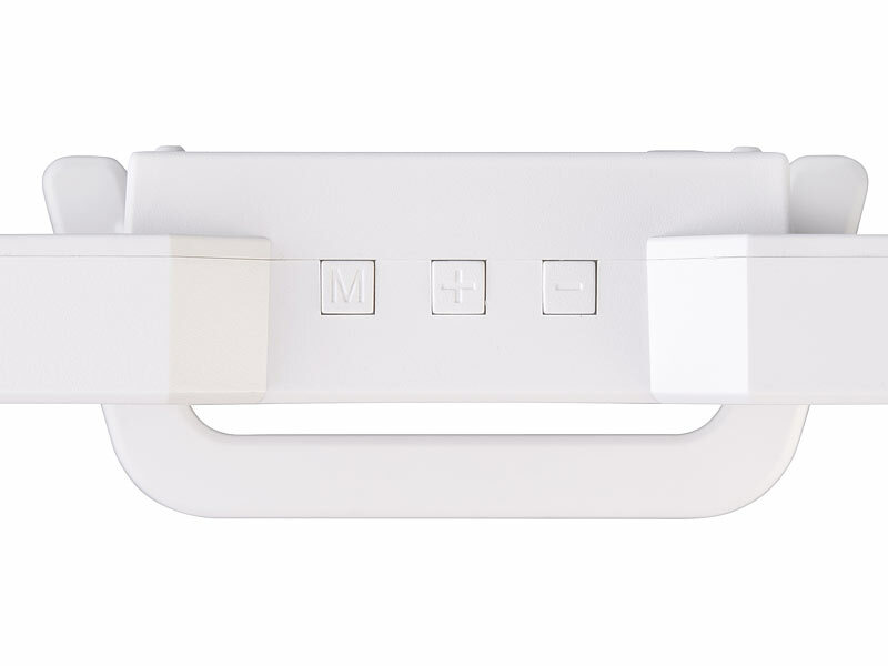 ; LED-Funk-Wanduhren mit Temperaturanzeigen LED-Funk-Wanduhren mit Temperaturanzeigen 