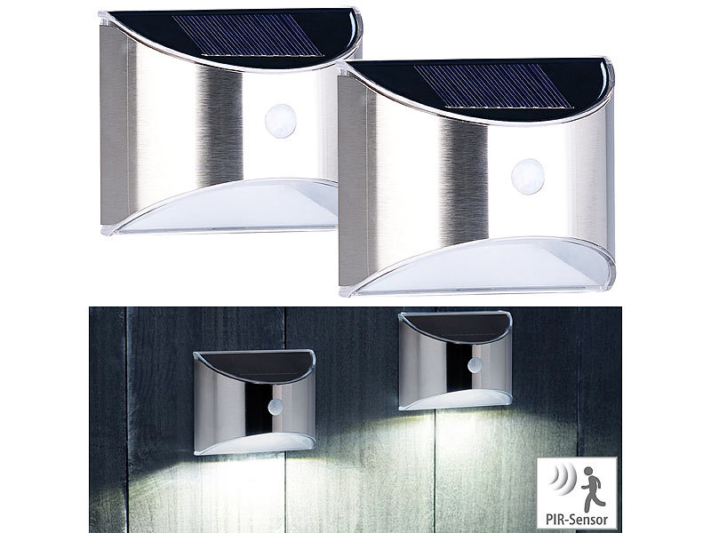 ; LED-Solar-Wegeleuchten 