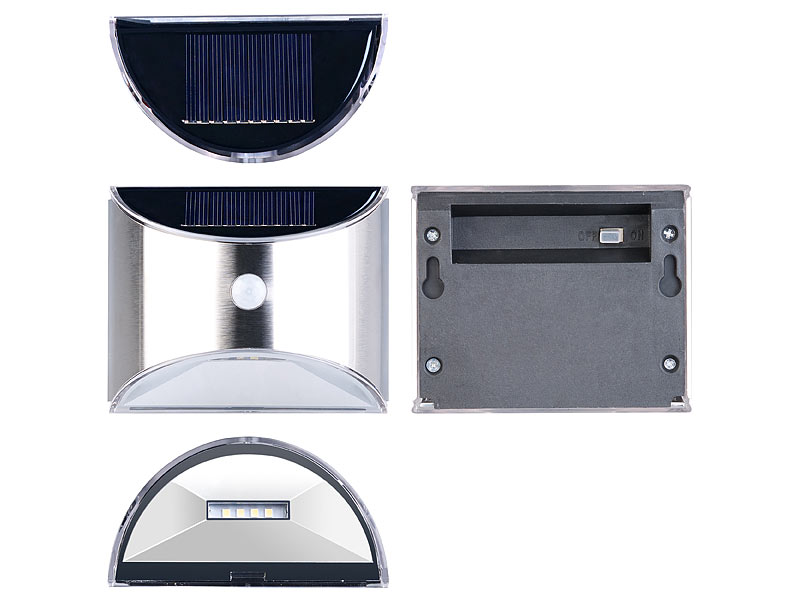 ; LED-Solar-Wegeleuchten 