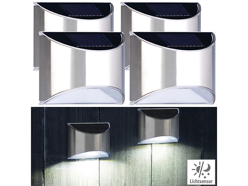 ; LED-Solar-Wegeleuchten 