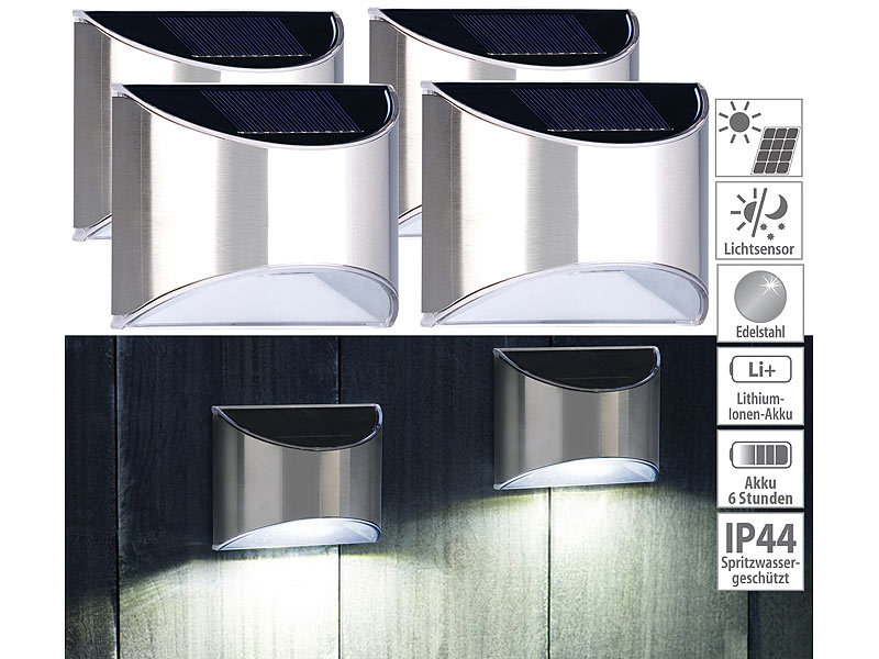 ; LED-Solar-Wegeleuchten 