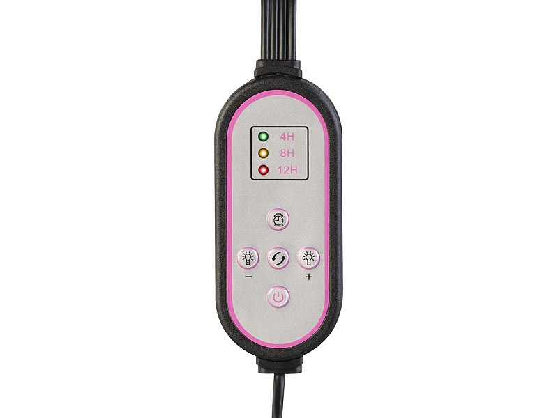 ; LED-Spots GU5.3 (warmweiß), LED-Pflanzenwachstums-Streifen 