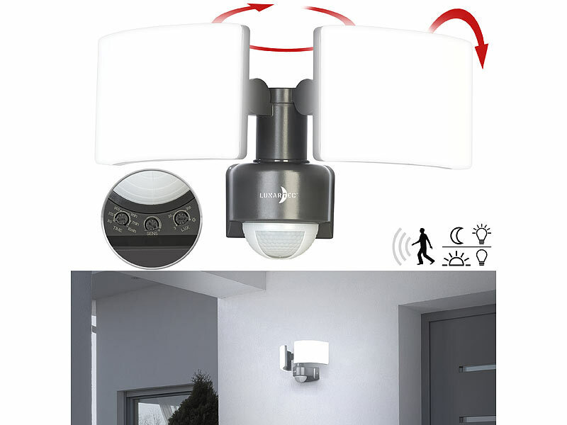 ; LED-Batterieleuchten mit Bewegungsmelder 