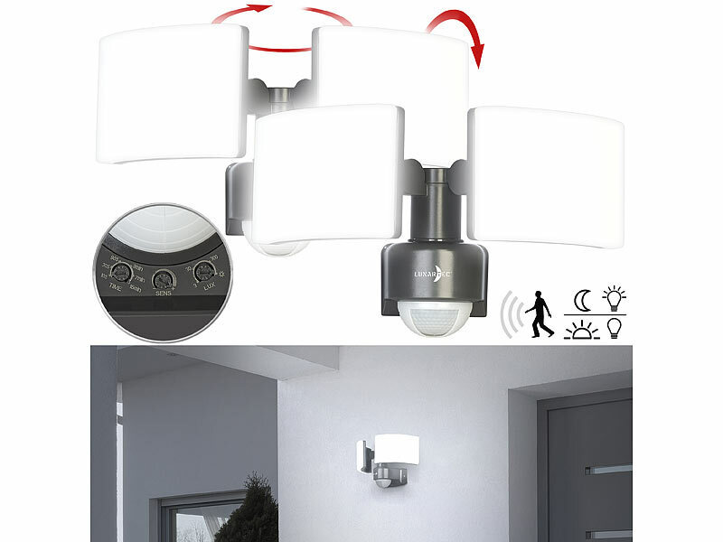 ; LED-Batterieleuchten mit Bewegungsmelder 