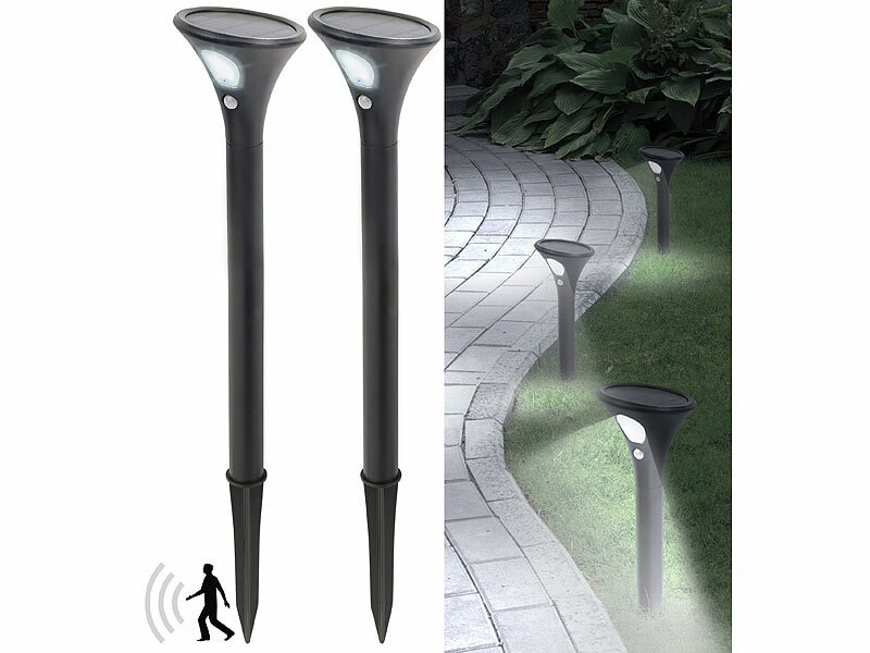 ; LED-Solar-Wegeleuchten LED-Solar-Wegeleuchten 