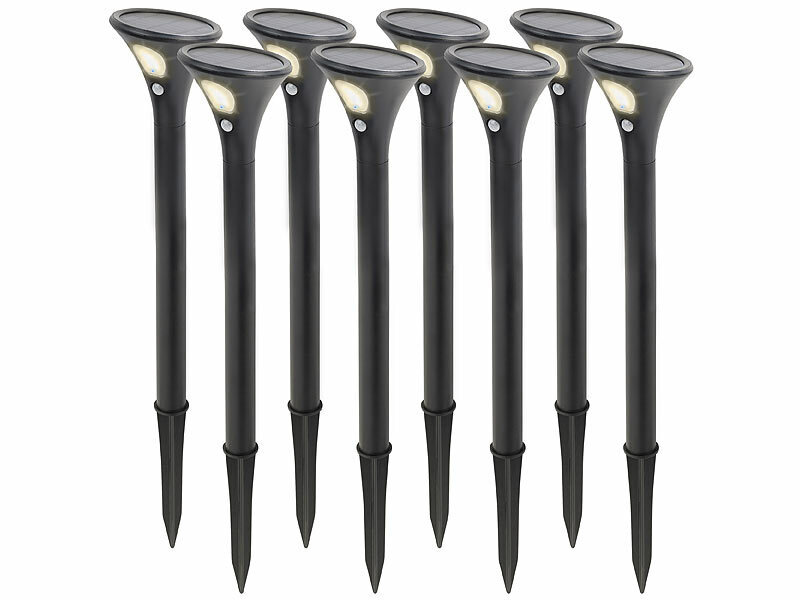 ; LED-Solar-Wegeleuchten LED-Solar-Wegeleuchten 