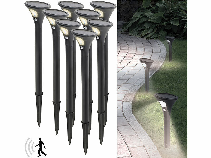 ; LED-Solar-Wegeleuchten LED-Solar-Wegeleuchten 