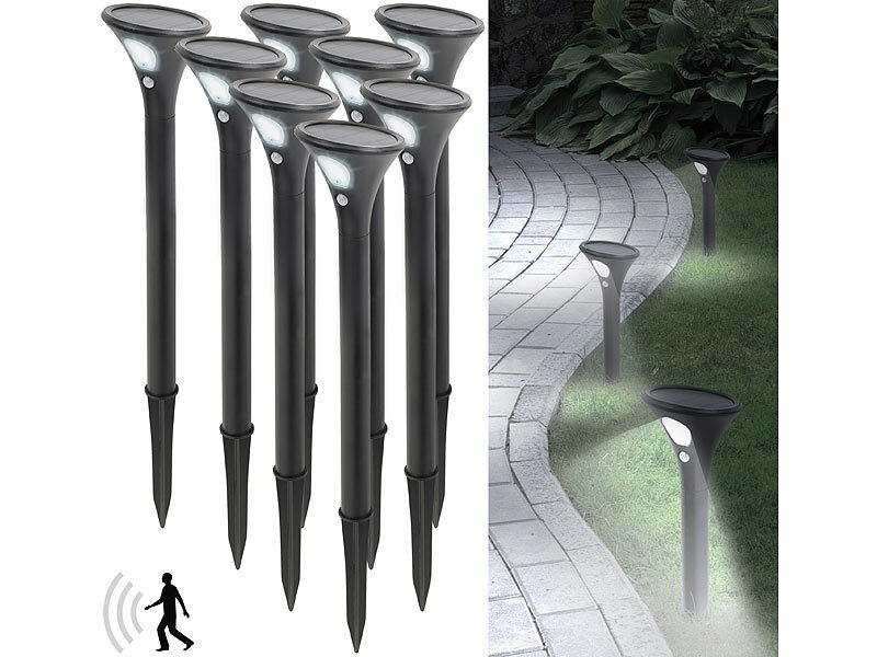 ; LED-Solar-Wegeleuchten LED-Solar-Wegeleuchten 