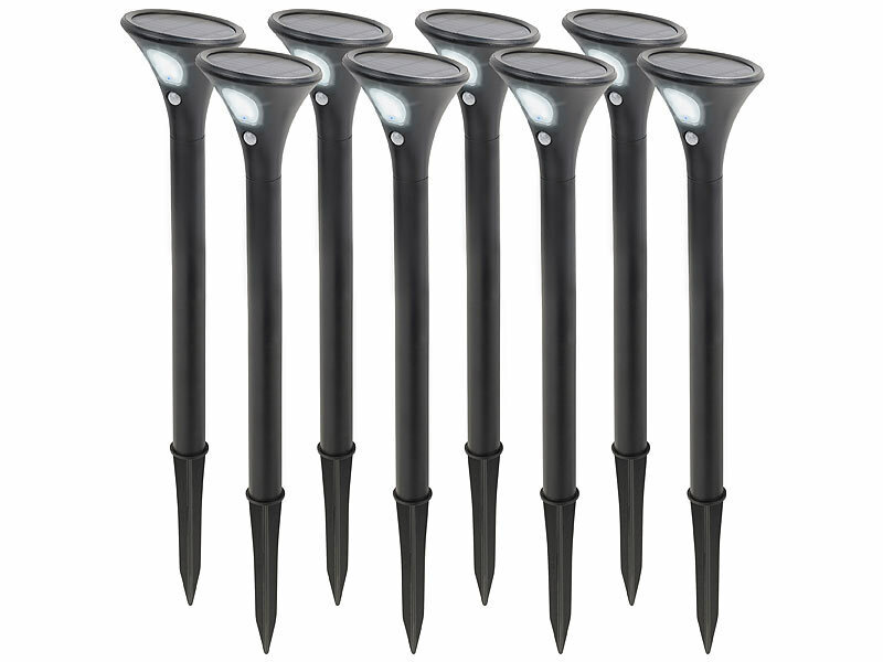 ; LED-Solar-Wegeleuchten LED-Solar-Wegeleuchten 