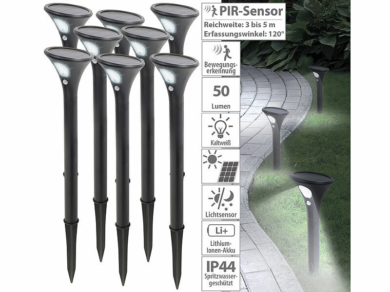 ; LED-Solar-Wegeleuchten LED-Solar-Wegeleuchten 