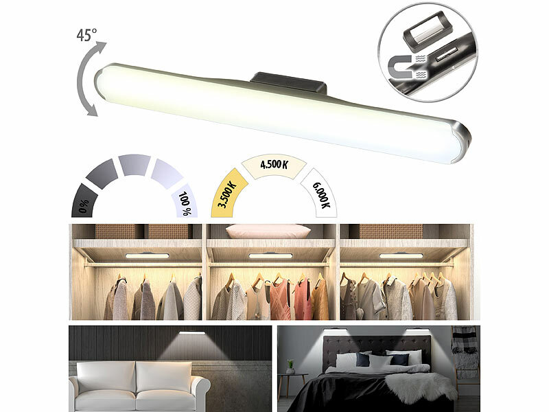 ; Akku-LED-Lichtleisten mit Bewegungssensoren Akku-LED-Lichtleisten mit Bewegungssensoren Akku-LED-Lichtleisten mit Bewegungssensoren 