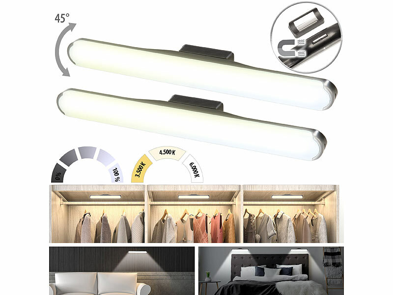 ; Akku-LED-Lichtleisten mit Bewegungssensoren Akku-LED-Lichtleisten mit Bewegungssensoren Akku-LED-Lichtleisten mit Bewegungssensoren 