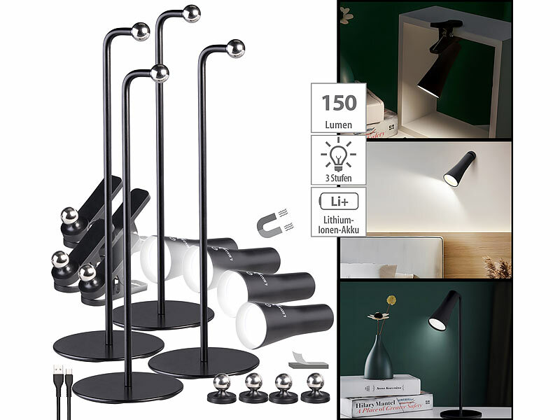 ; LED-Akku-Tischlampen mit PIR-Sensor, LED-Glühbirnen mit Akku und USB-Ladung LED-Akku-Tischlampen mit PIR-Sensor, LED-Glühbirnen mit Akku und USB-Ladung LED-Akku-Tischlampen mit PIR-Sensor, LED-Glühbirnen mit Akku und USB-Ladung 