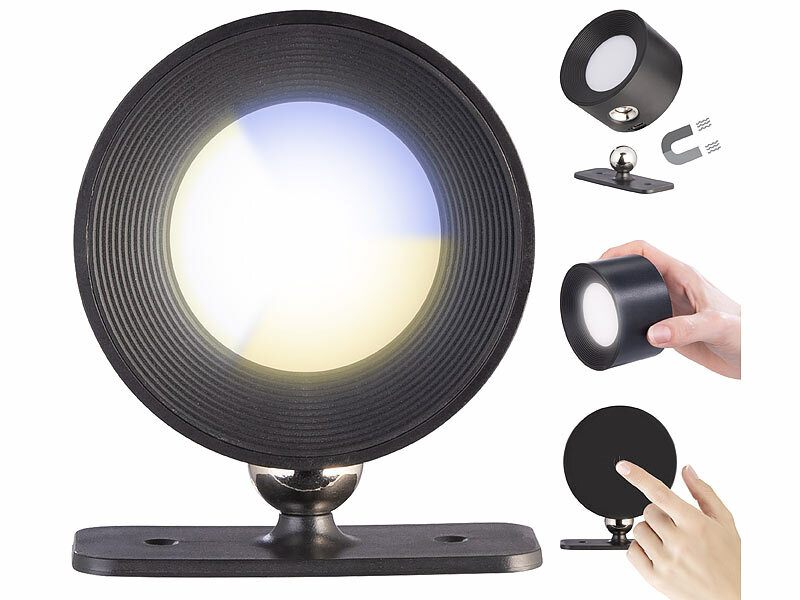 ; LED-Akku-Tischlampen mit PIR-Sensor 